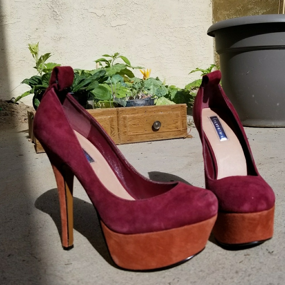 H by Halston Platform Heels Size 7